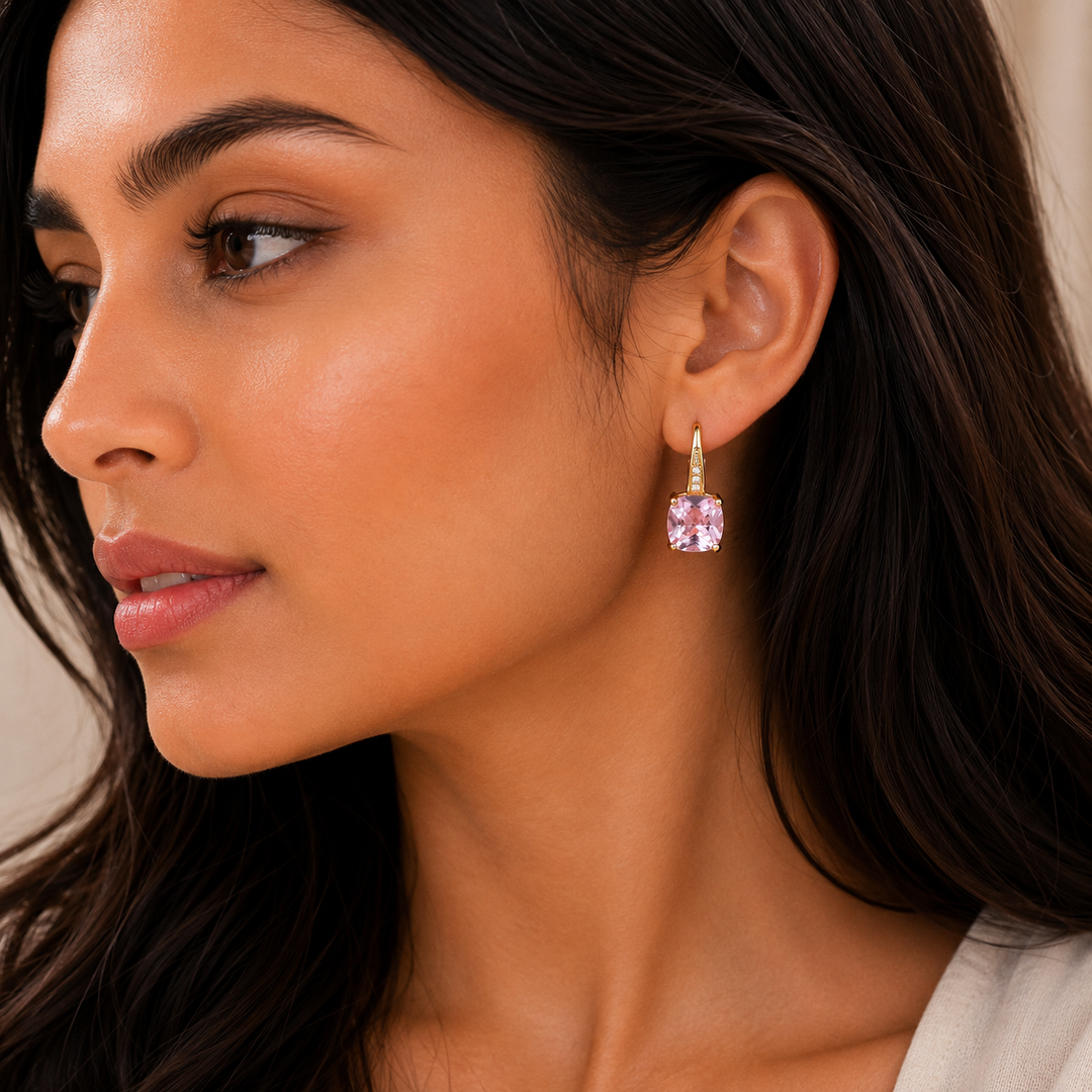 Talindra | Shimmering Drop Earrings