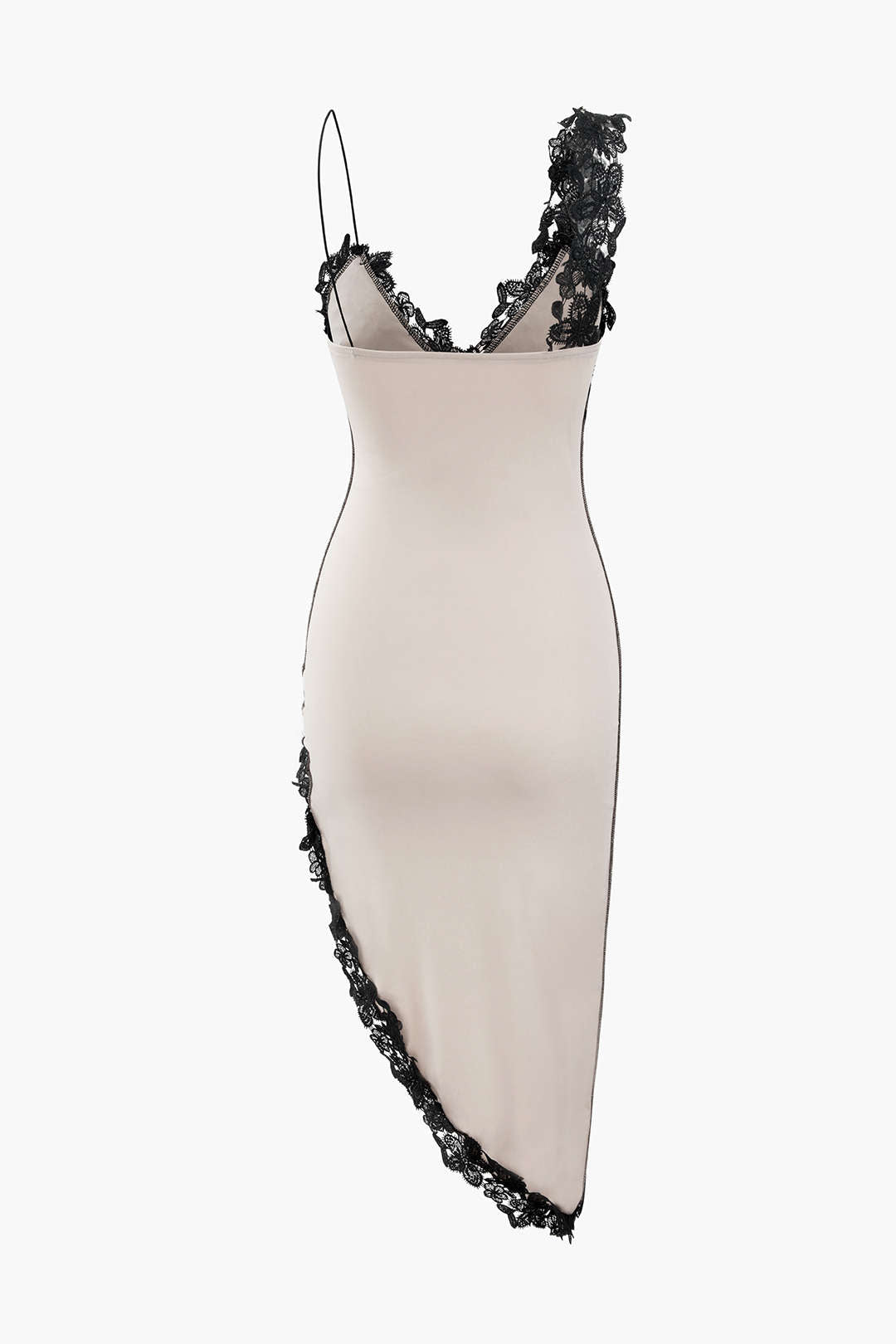 Elysian | Asymmetrical Slip Midi Dress