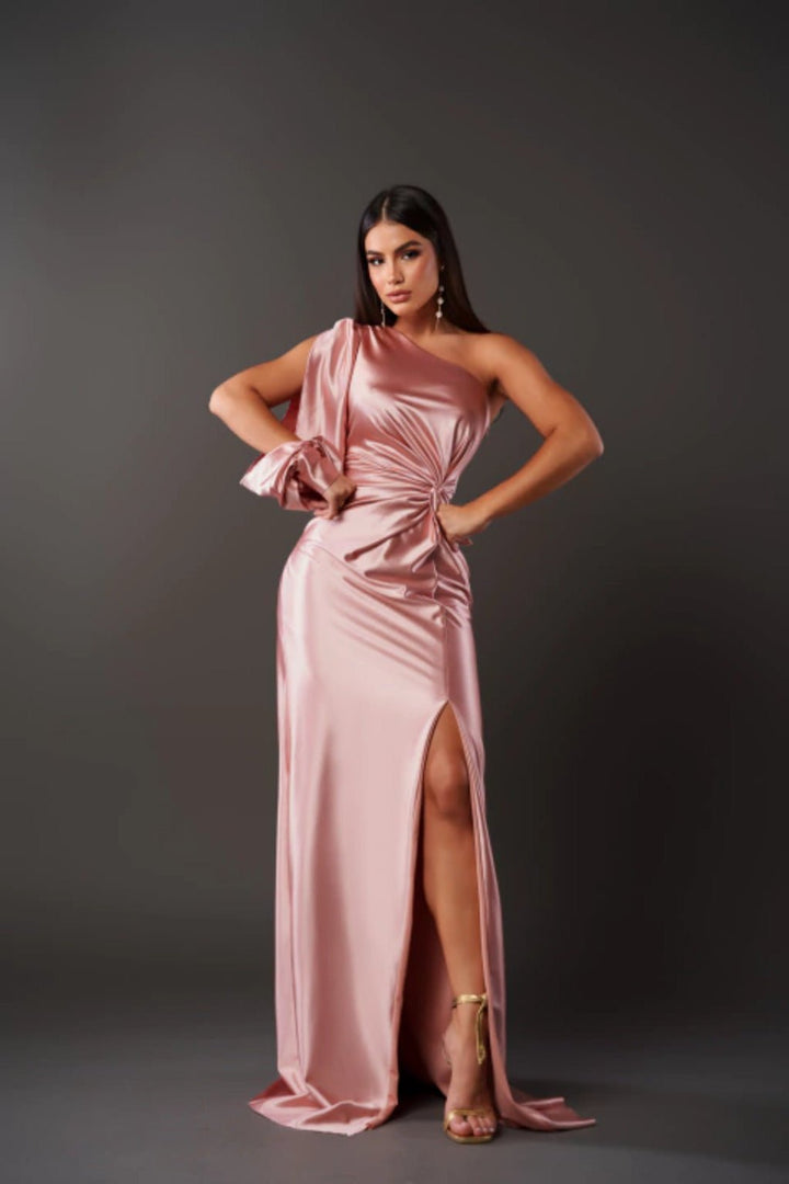 Ada | Glamour Drape Gown in first_variant_option1 | Elegant Women&