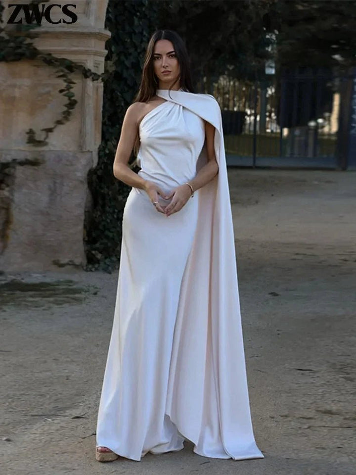 Adaline | Timeless Cape Gown in first_variant_option1 | Elegant Women&