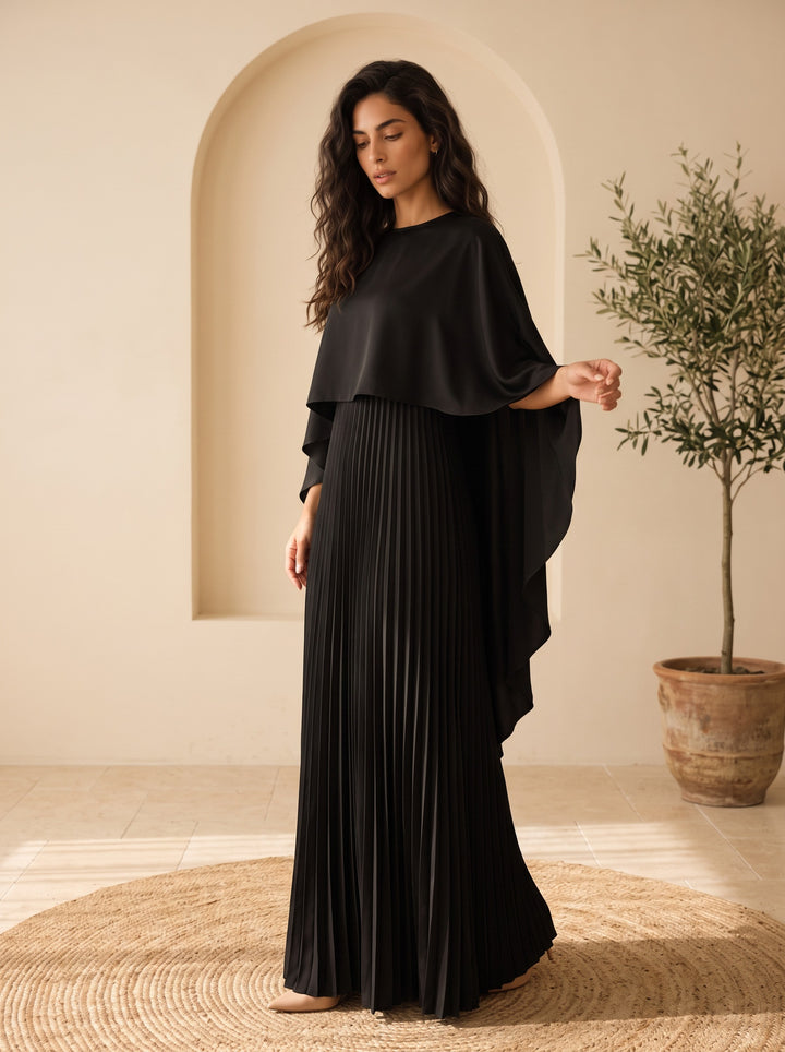 Adrienne – Black, studio, three-quarter