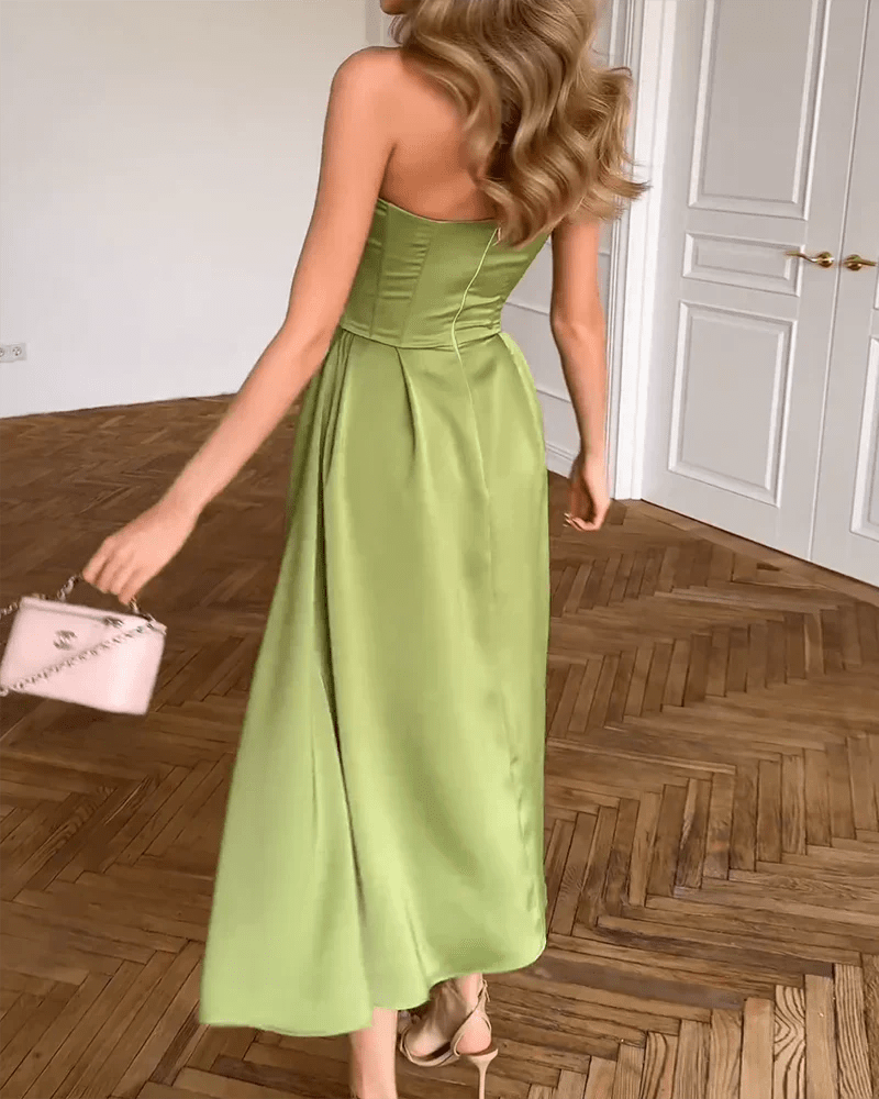 Adyson | Strapless Elegant Dress in first_variant_option1 | Elegant Women&