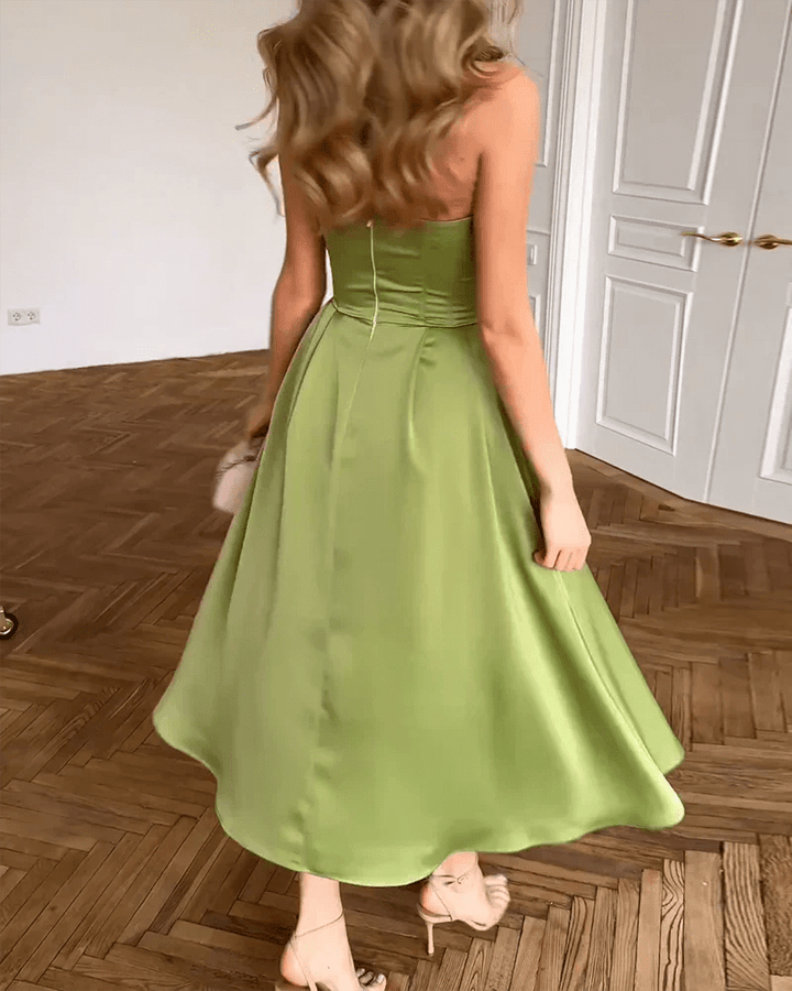Adyson | Strapless Elegant Dress in first_variant_option1 | Elegant Women&