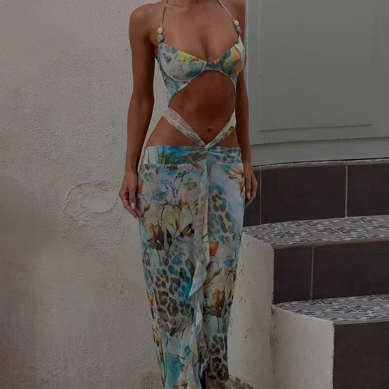 Ailana | Cut - out Summer Dress in first_variant_option1 | Elegant Women&