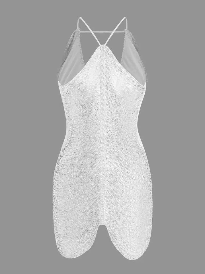Ailani | Glamorous Fringe Dress in first_variant_option1 | Elegant Women&