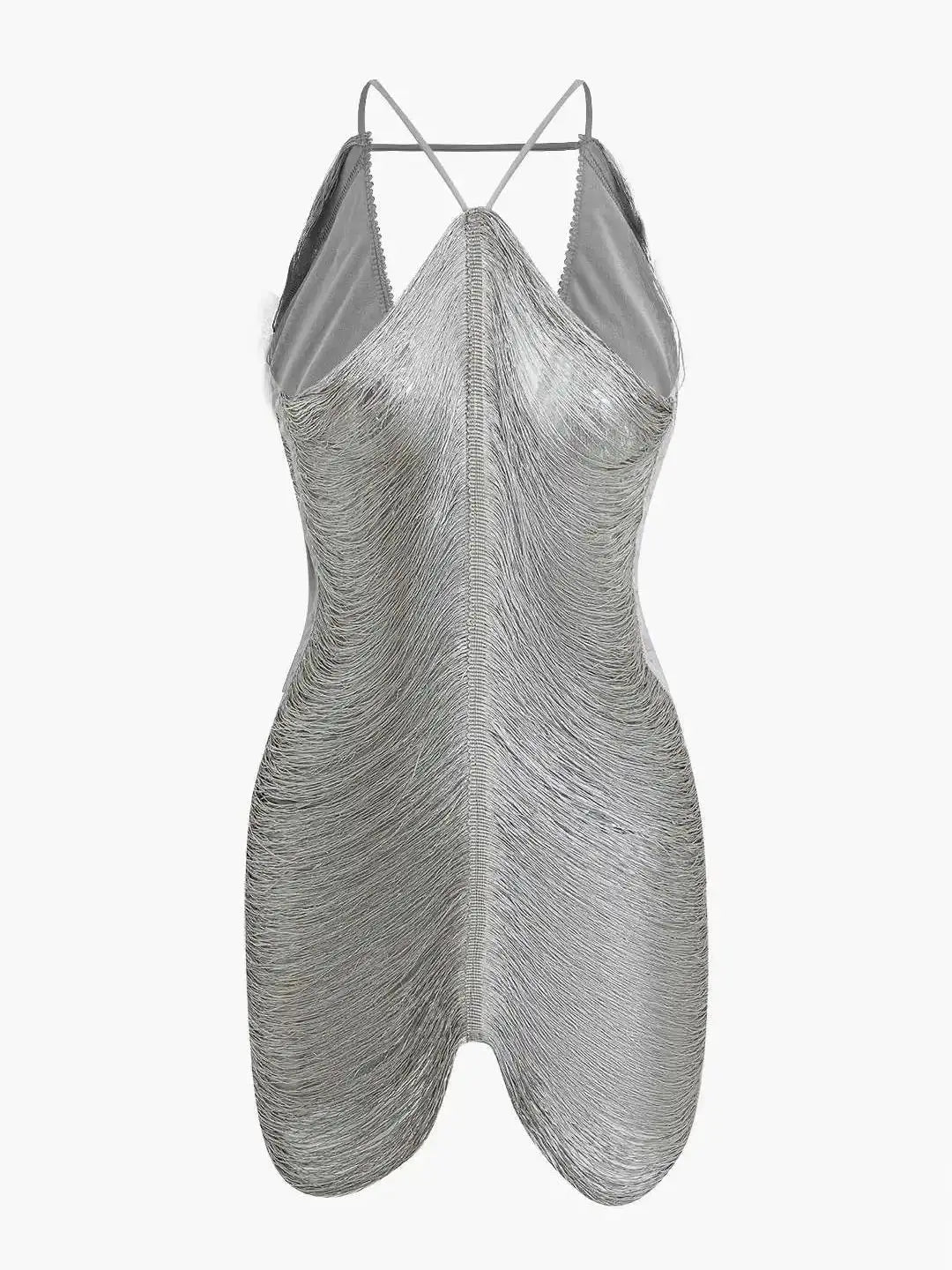 Ailani | Glamorous Fringe Dress in first_variant_option1 | Elegant Women&