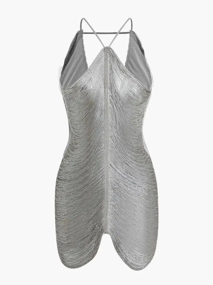 Ailani | Glamorous Fringe Dress in first_variant_option1 | Elegant Women&