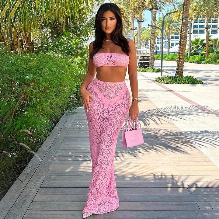 Aislinn | Lace Summer Set in first_variant_option1 | Elegant Women&