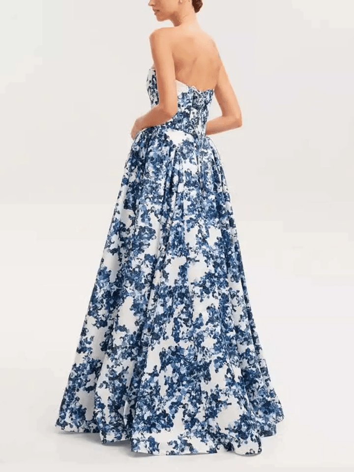 Aitana | Exquisite Floral Gown in first_variant_option1 | Elegant Women&