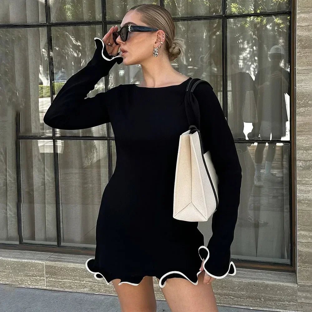 Alaia | Chic Fitted Dress in first_variant_option1 | Elegant Women&