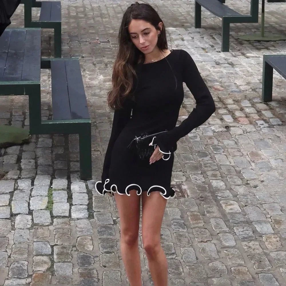 Alaia | Chic Fitted Dress in first_variant_option1 | Elegant Women&
