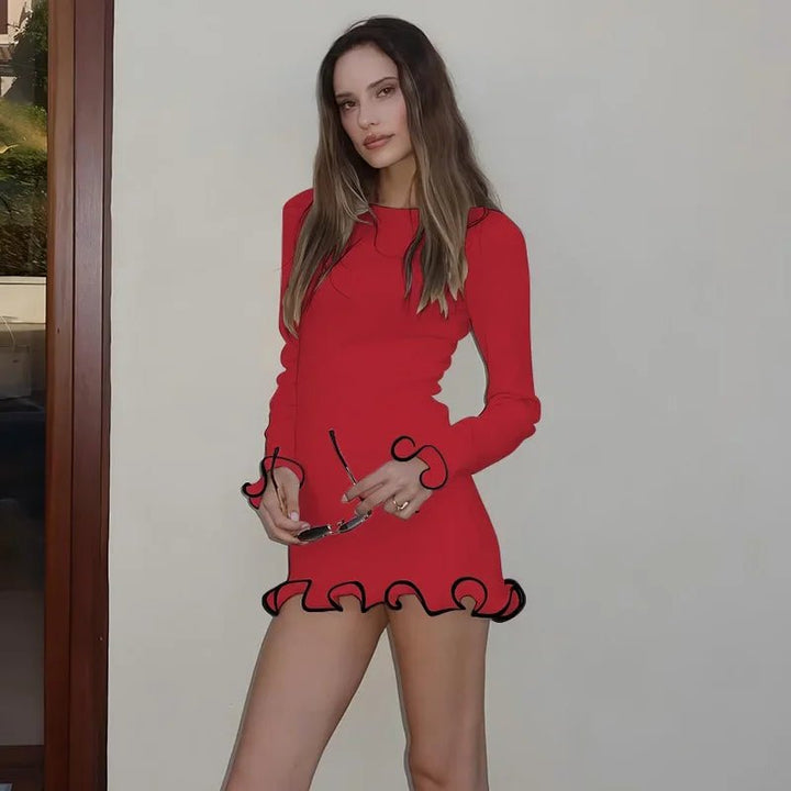 Alaia | Chic Fitted Dress in first_variant_option1 | Elegant Women&