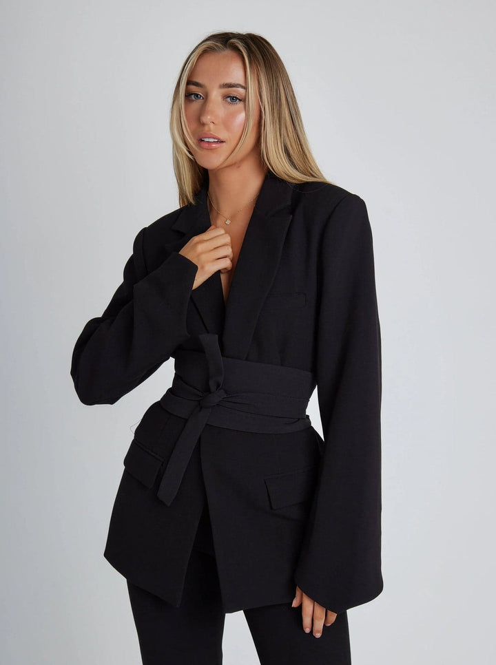 Alena | Stunning Wrap Blazer in first_variant_option1 | Elegant Women&