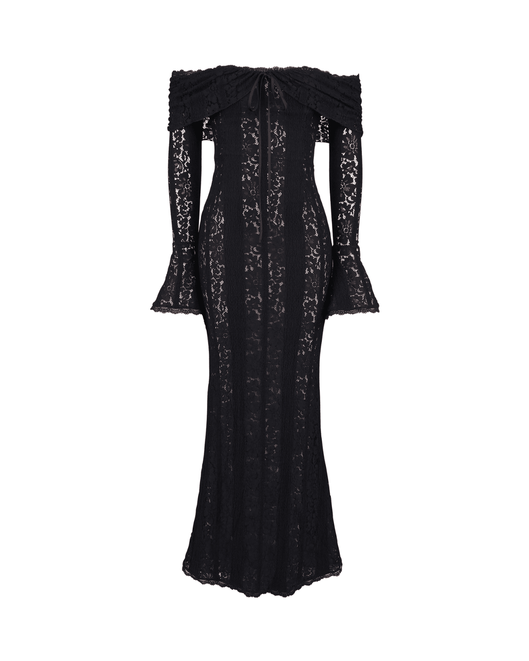 Alexandra | Off - Shoulder Maxi Dress in first_variant_option1 | Elegant Women&