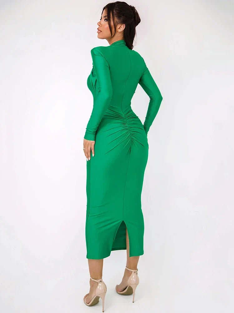 Aleya | Luxurious Maxi Dress in first_variant_option1 | Elegant Women&