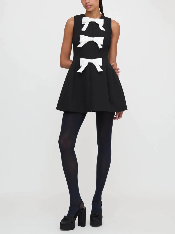 Alicia | Mini Bow Dress in first_variant_option1 | Elegant Women&