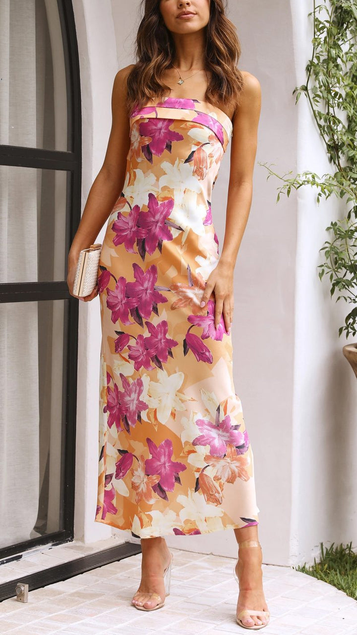 Aliza | Chic Strapless Dress in first_variant_option1 | Elegant Women&