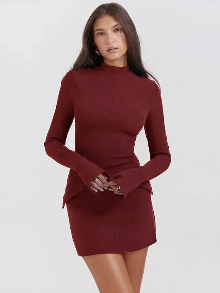 Alondra | Sophisticated Mini Dress in first_variant_option1 | Elegant Women&