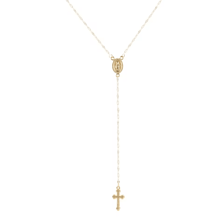 Amadea | Rosary Necklace in first_variant_option1 | Elegant Women&