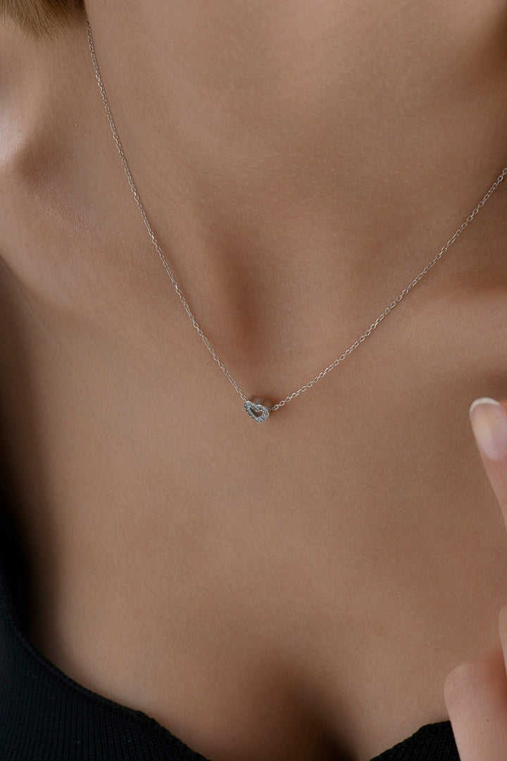 Amorelle | Heart Necklace in first_variant_option1 | Elegant Women&