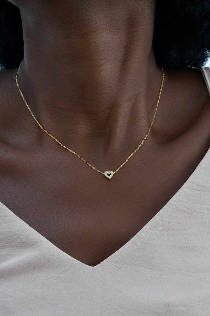 Amorelle | Heart Necklace in first_variant_option1 | Elegant Women&