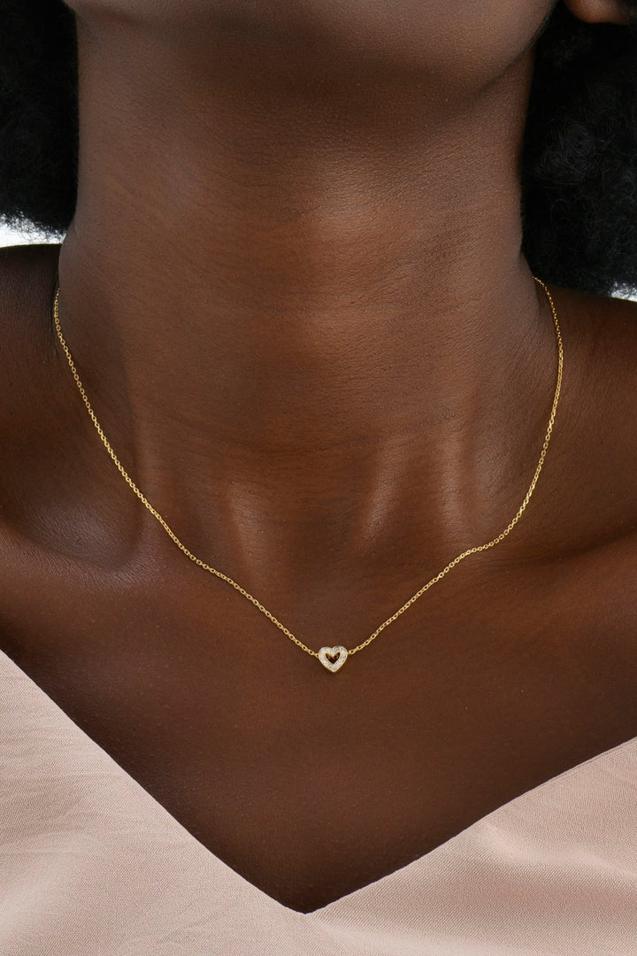 Amorelle | Heart Necklace in first_variant_option1 | Elegant Women&