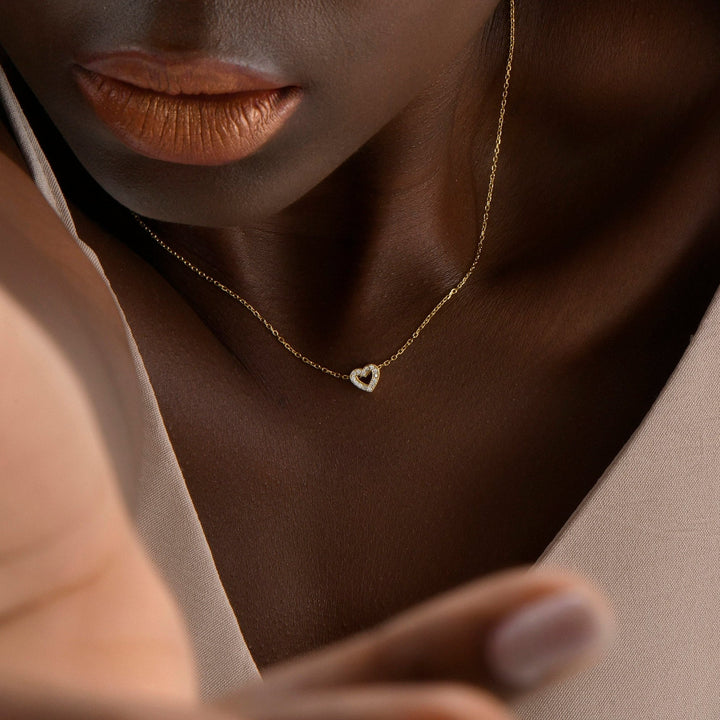 Amorelle | Heart Necklace in first_variant_option1 | Elegant Women&
