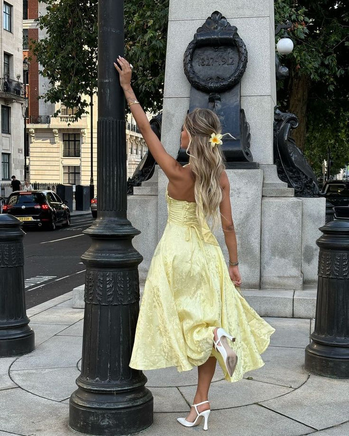 Orla | Halter Midi Dress