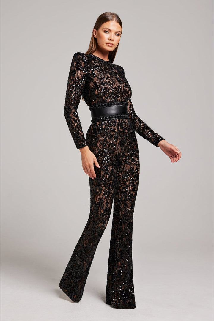 Ariella Lace Jumpsuit in first_variant_option1 | Elegant Women&
