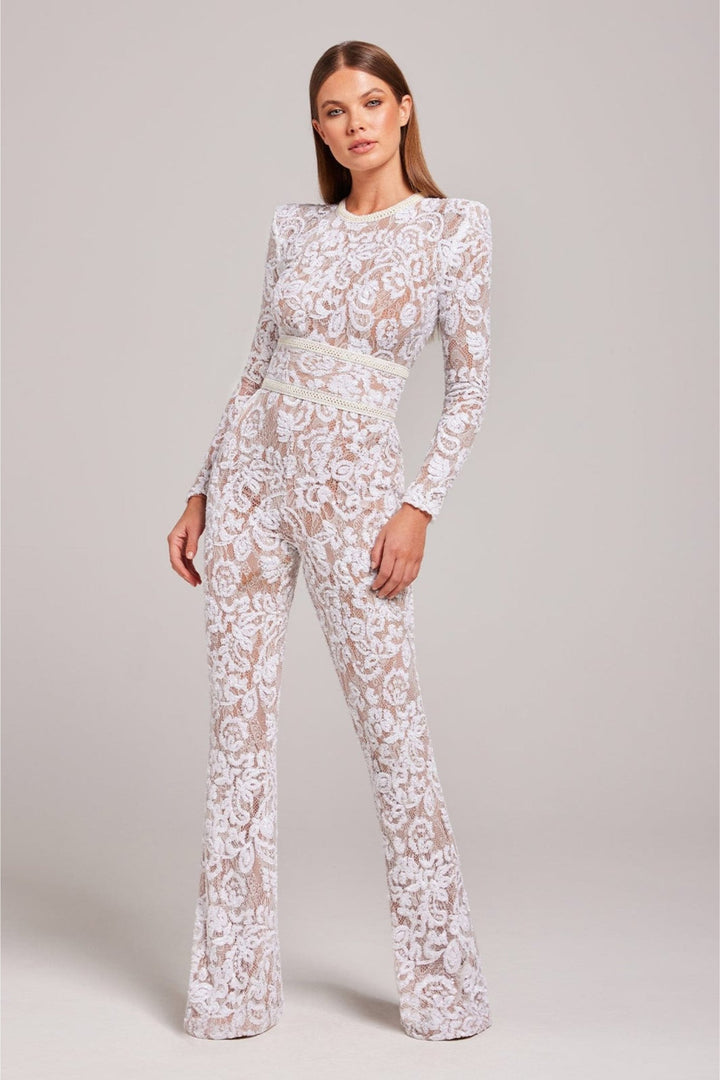 Ariella Lace Jumpsuit in first_variant_option1 | Elegant Women&
