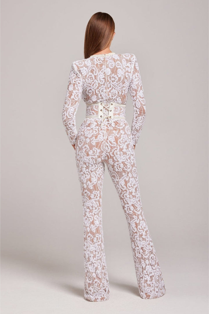 Ariella Lace Jumpsuit in first_variant_option1 | Elegant Women&