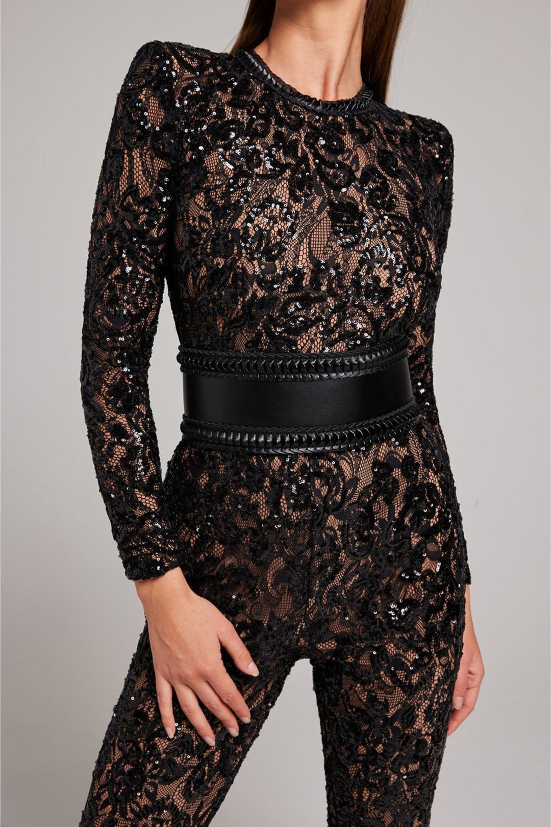 Ariella Lace Jumpsuit in first_variant_option1 | Elegant Women&