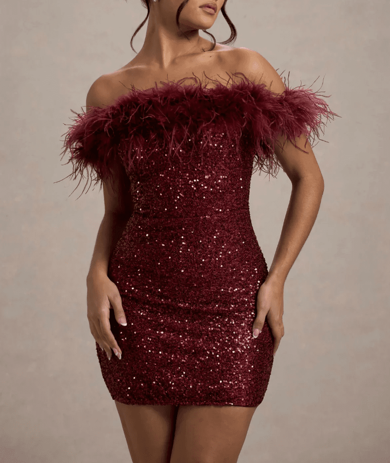 Aurelia | Glamorous Mini Dress in first_variant_option1 | Elegant Women&