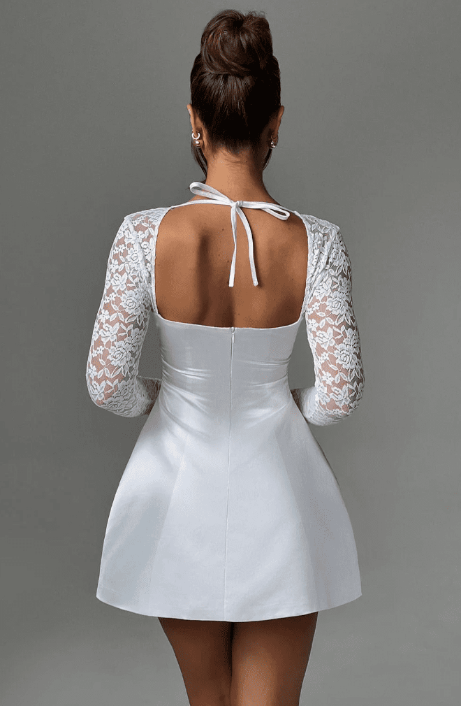 Averie | Classic Lace Dress in first_variant_option1 | Elegant Women&