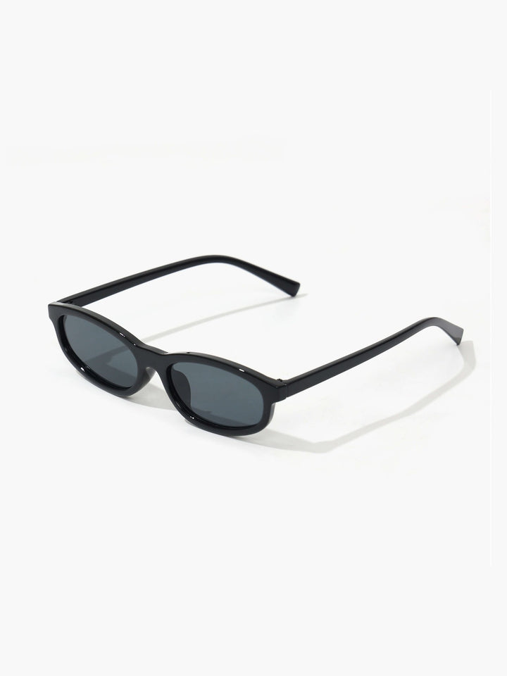 Avi | Minimal Oval Sunglasses in first_variant_option1 | Elegant Women&