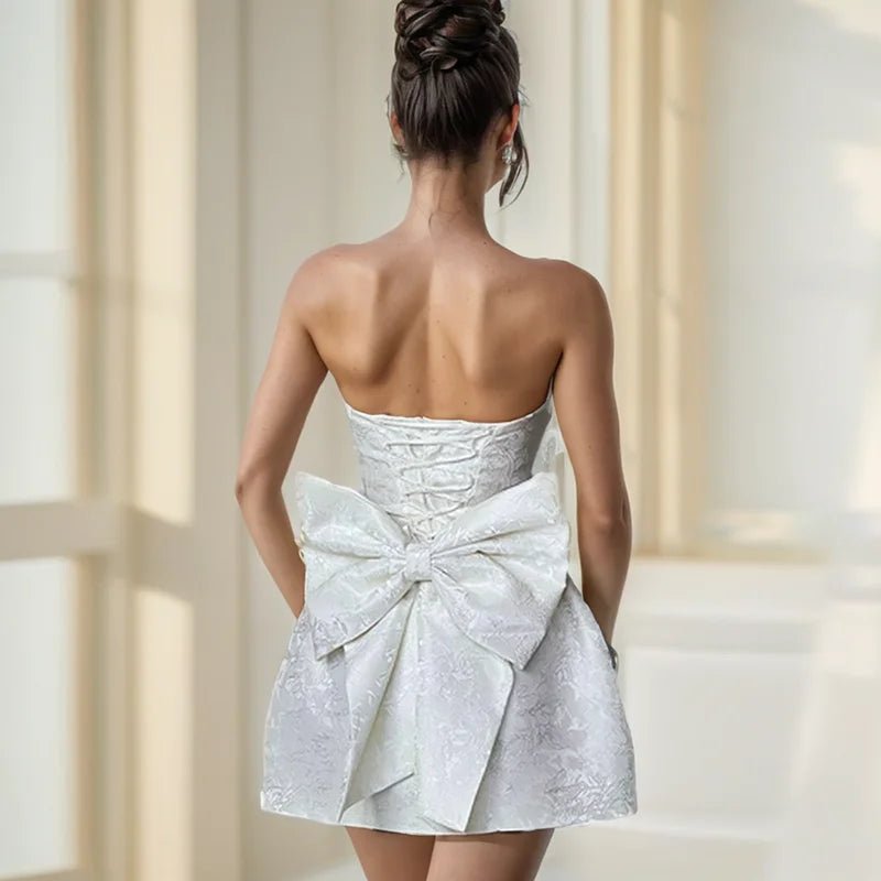 Avy | Stunning Bow Dress in first_variant_option1 | Elegant Women&