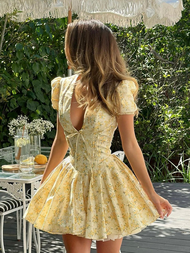 Ayah | Charming Floral Sundress in first_variant_option1 | Elegant Women&