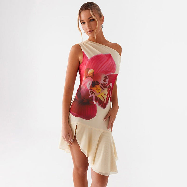 Azalea | Floral Mini Dress in first_variant_option1 | Elegant Women&