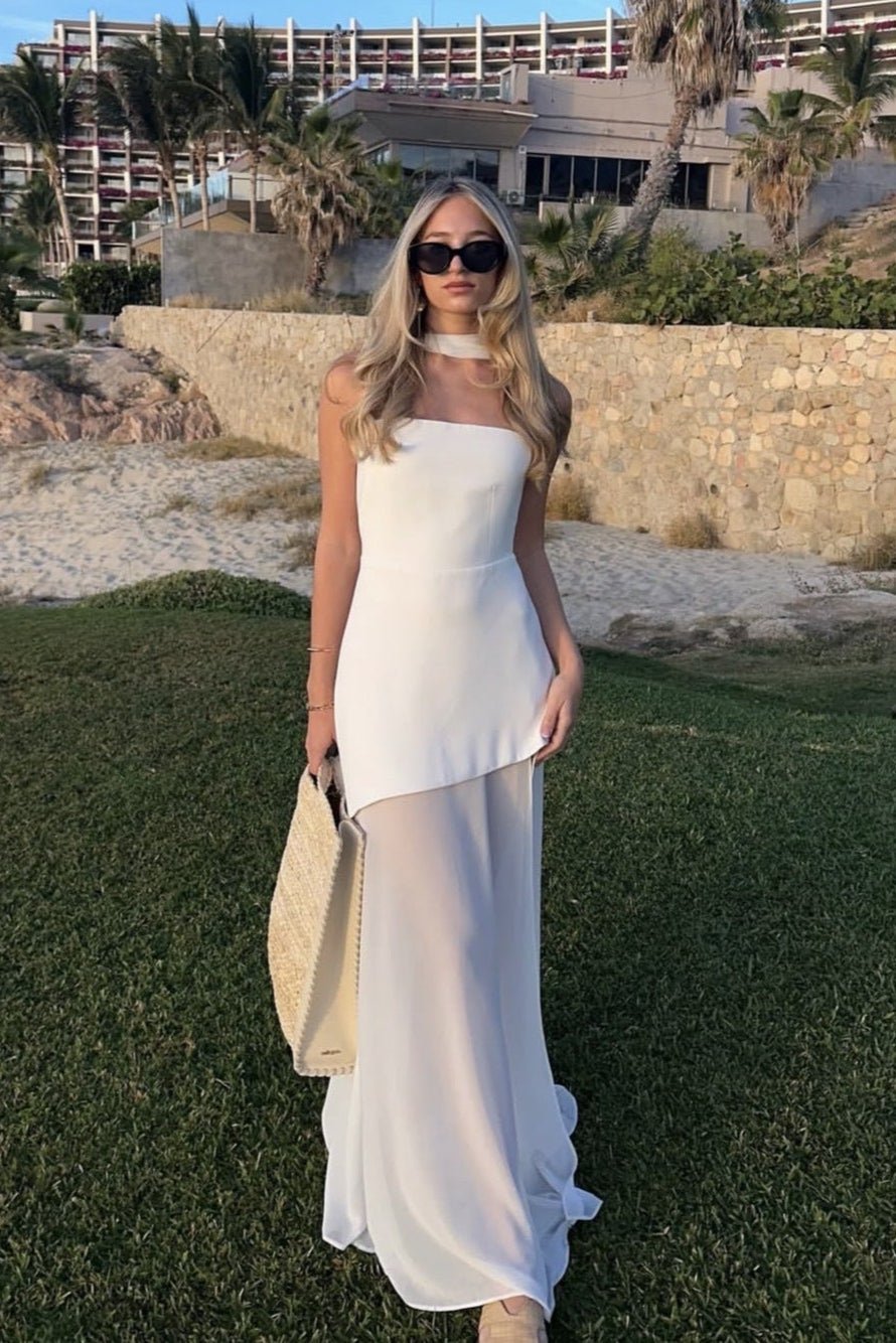 Beatrice | Asymmetrical Maxi Dress in first_variant_option1 | Elegant Women&