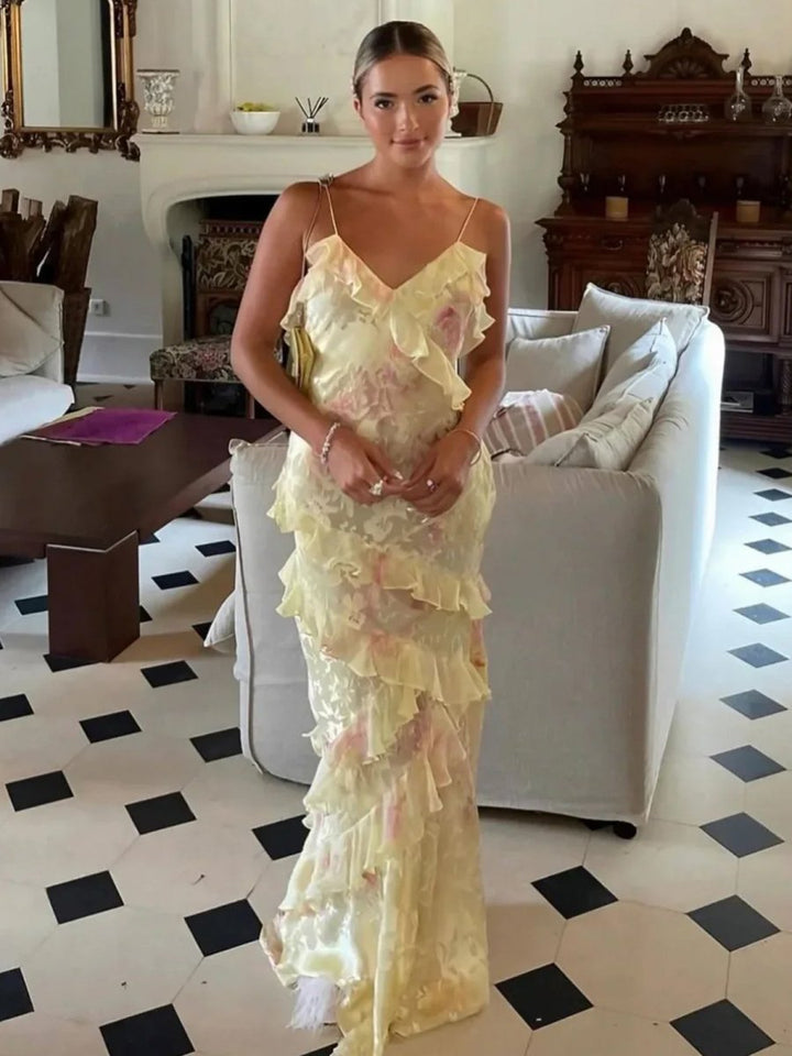 Beatrice | Dreamy Ruffle Gown in first_variant_option1 | Elegant Women&