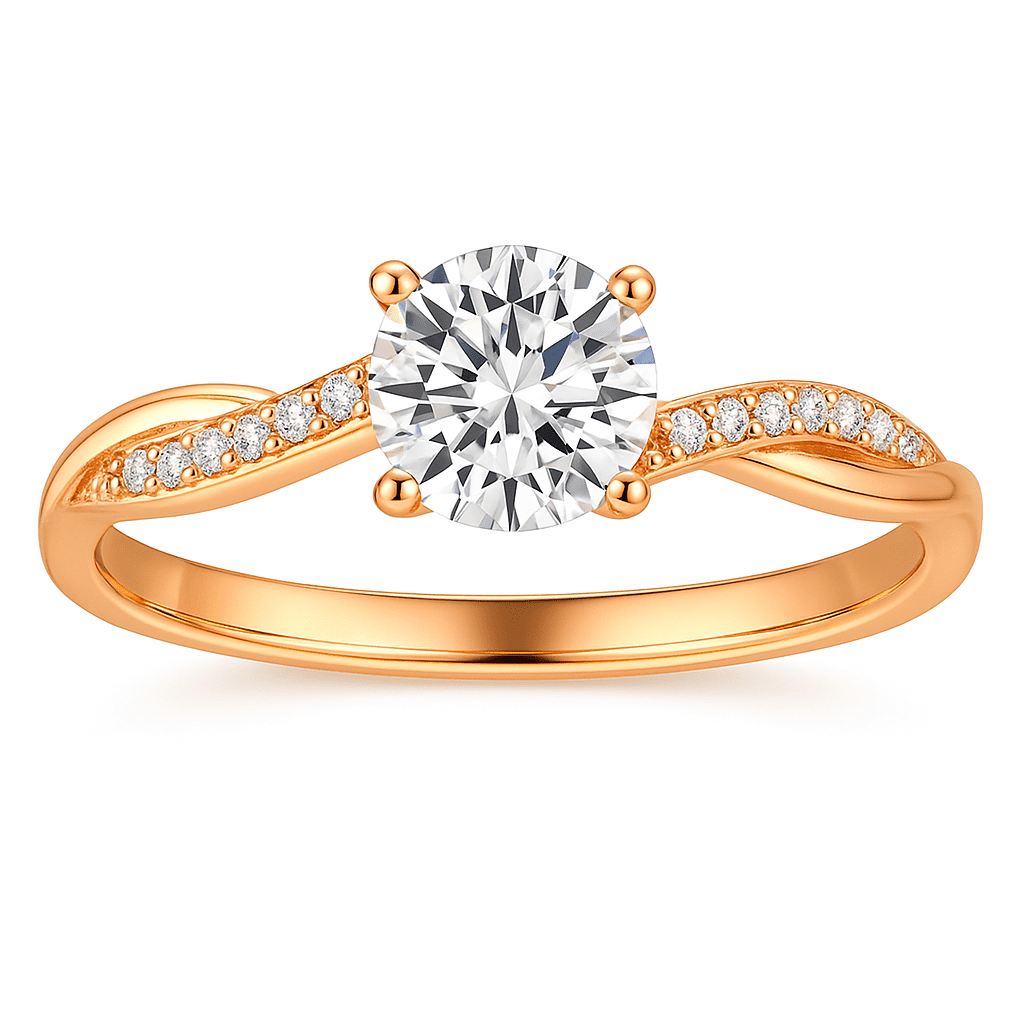 Berenice | Classic Twisted Accent Ring in first_variant_option1 | Elegant Women&