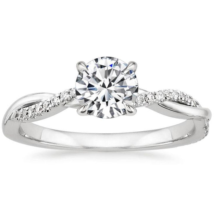 Berenice | Classic Twisted Accent Ring in first_variant_option1 | Elegant Women&