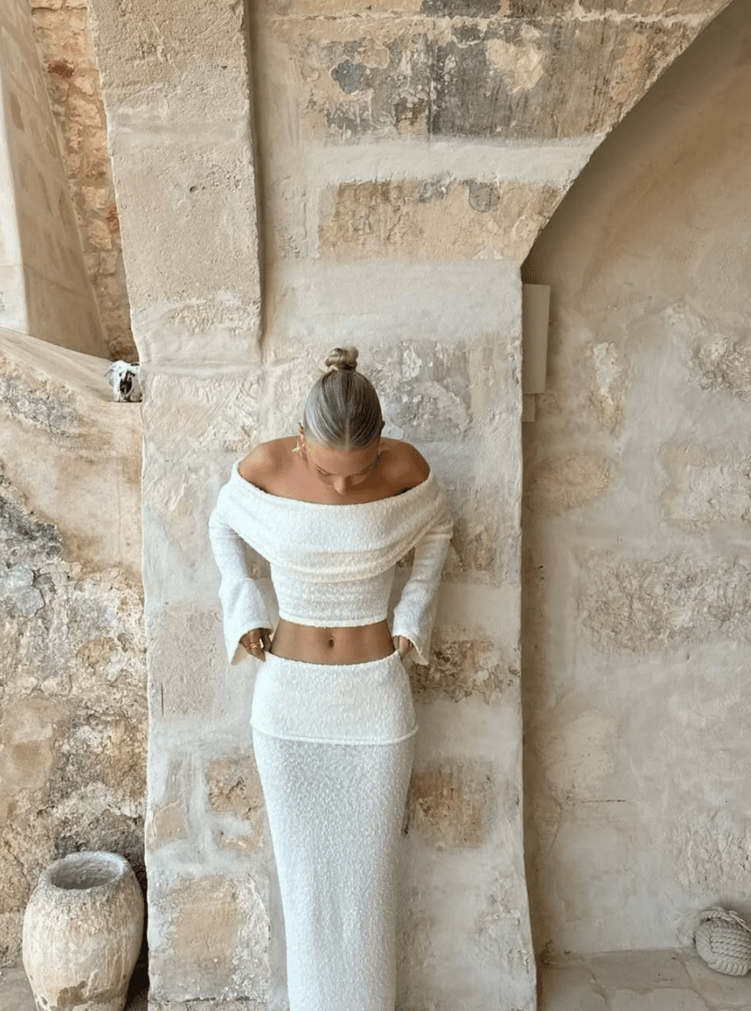 Betony | Textured Two Piece Set in first_variant_option1 | Elegant Women's Dress - Maeve The Label