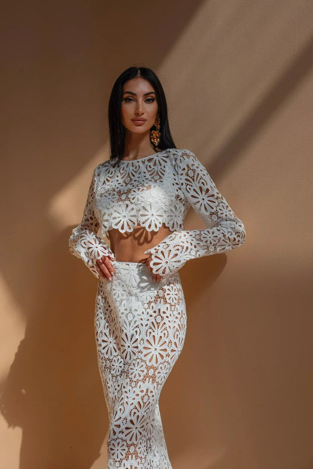 Blondie | Radiant Crochet Co - ord in first_variant_option1 | Elegant Women&