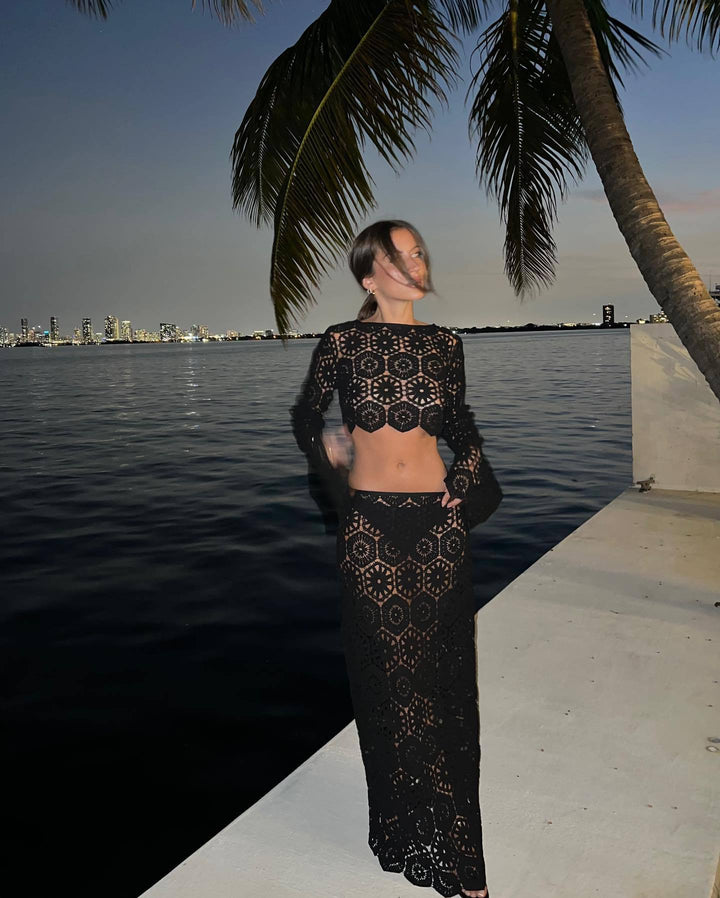 Blondie | Radiant Crochet Co - ord in first_variant_option1 | Elegant Women&