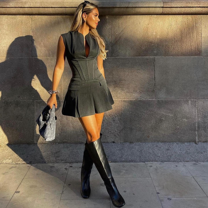 Braelyn | Structured Mini Dress in first_variant_option1 | Elegant Women&