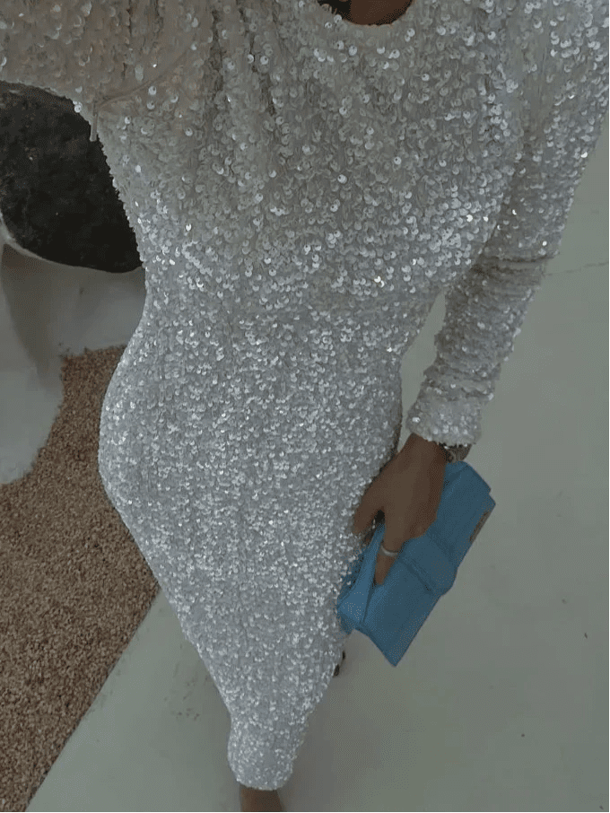 Bria | Elegant Sequin Dress in first_variant_option1 | Elegant Women&
