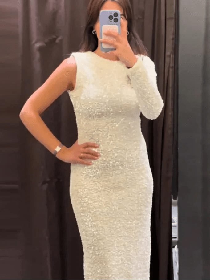 Bria | Elegant Sequin Dress in first_variant_option1 | Elegant Women&
