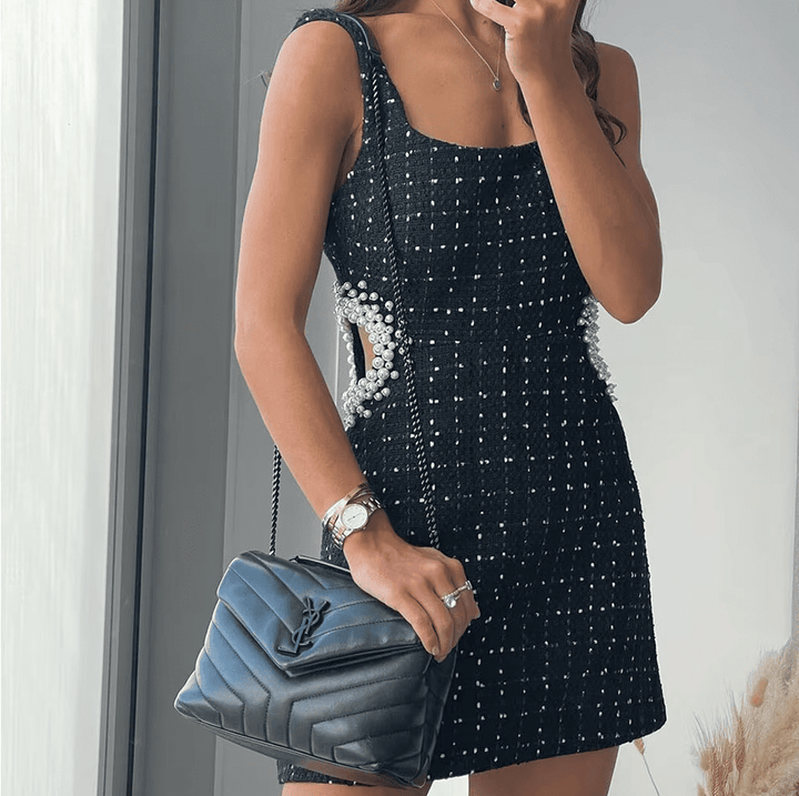 Briar | Pearl Cut - out Dress in first_variant_option1 | Elegant Women&