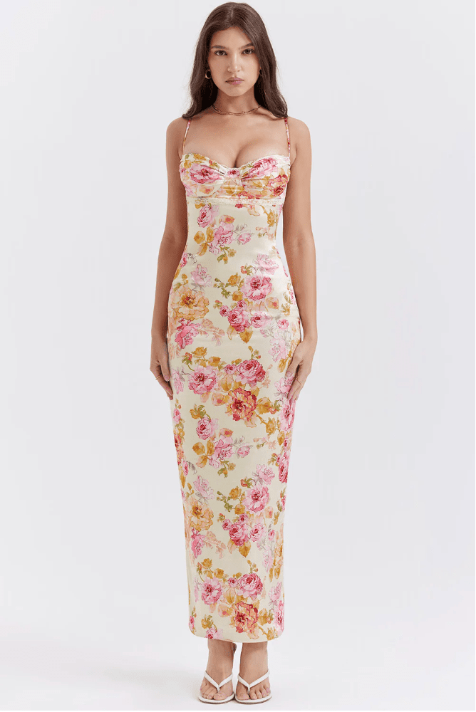 Bridget | Charming Floral Dress in first_variant_option1 | Elegant Women&